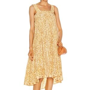 Natalie Martin Floral Jasmine Dress Silk Small New